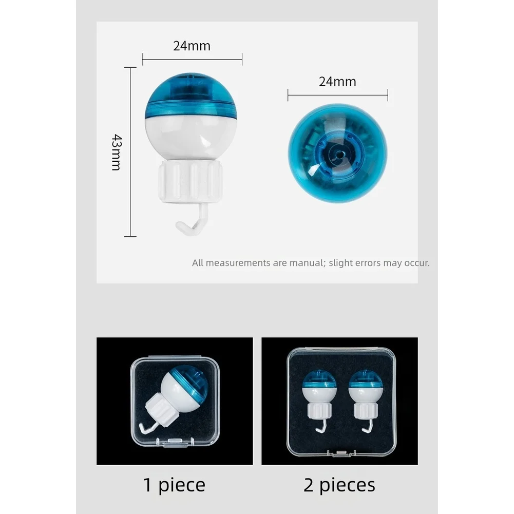 

Electronic Fishing Rod Alarm For Anglers Buzzer LED Light Bite Indicator PC Material Audible+Visual Alerts Smart Chip