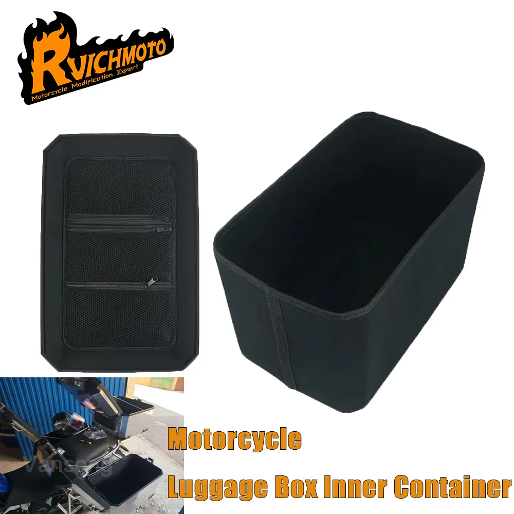 For BMW R1200GS R1250GS LC ADV Rear Luggage Box Inner Container Tail Case Cover Trunk Side Saddlebag Liner R 1250 GS Adventure