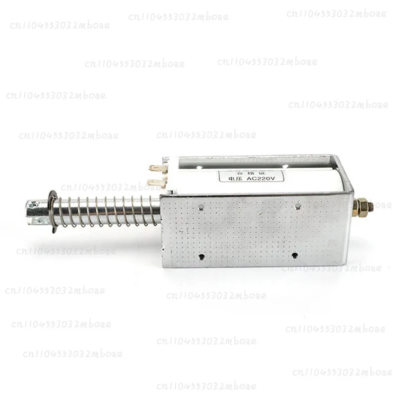 

24V 220V Long Stroke 60MM High Thrust Suction 15 KG Push-Pull Electromagnet Open And Close Solenoid