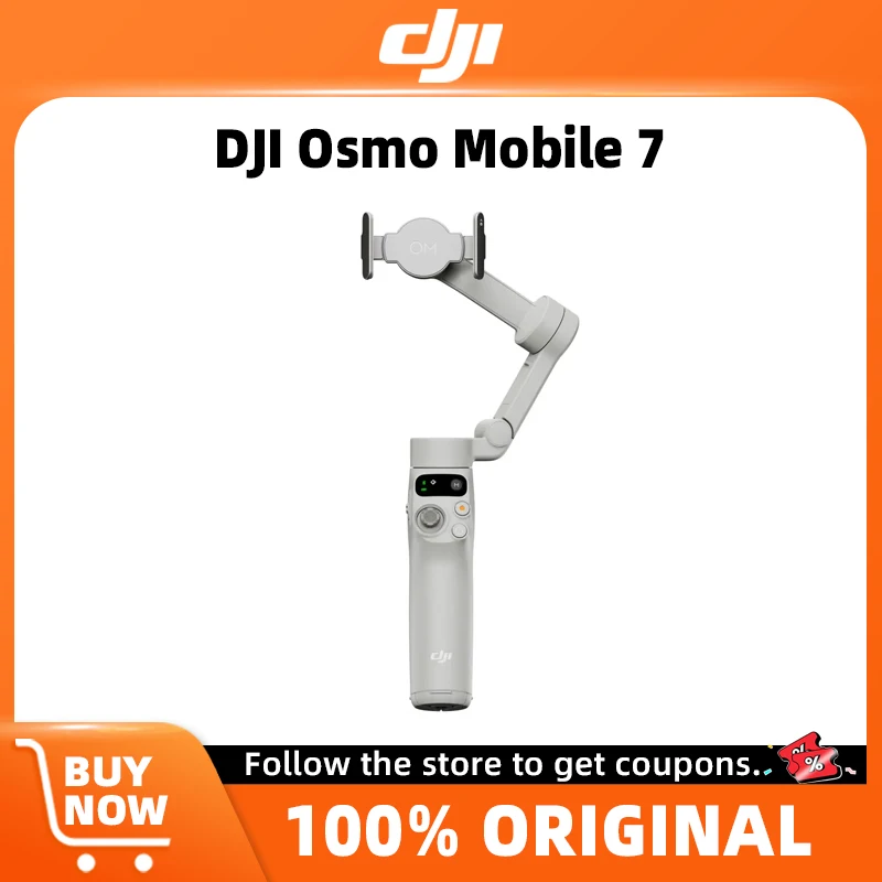 DJI Osmo mobile 7 Flagship Rastreamento Inteligente Telefone Gimbal Robusto Estabilização Gimbal de 3 Eixos Marca Original em Estoque