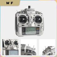 Flysky FS-i6S 2.4GHz 6CH Transmitter - Full-Range DSM2 for Drone/Aircraft, Superior to Spektrum DX6i, 10 Model Memory