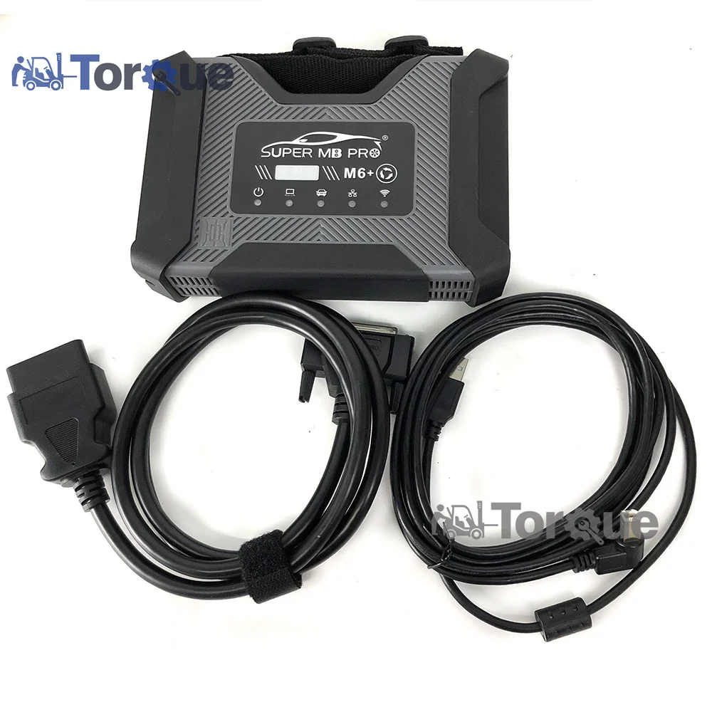 New Super DoIP VCI M6 MB Star Pro Wifi Diagnosis Tool Full Configuration for Car Truck with CF53 Laptop