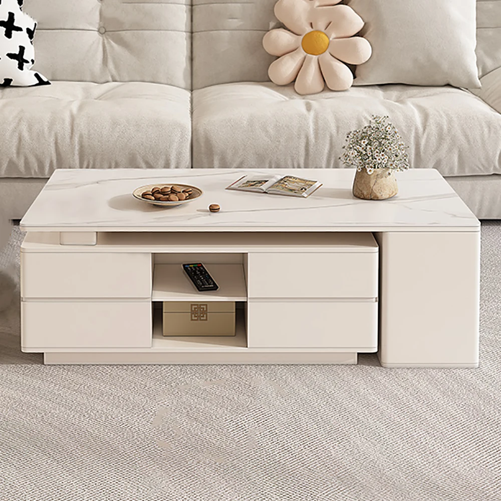 

Glamour Storage Coffee Tables Minimalist Simple Luxury Modern Coffee Tables Unique Premium Table Basse De Salon Home Furniture