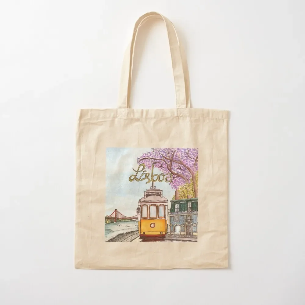

Lisbon in Spring Tote Bag bags for women Gift bags Handbags Tote Bag