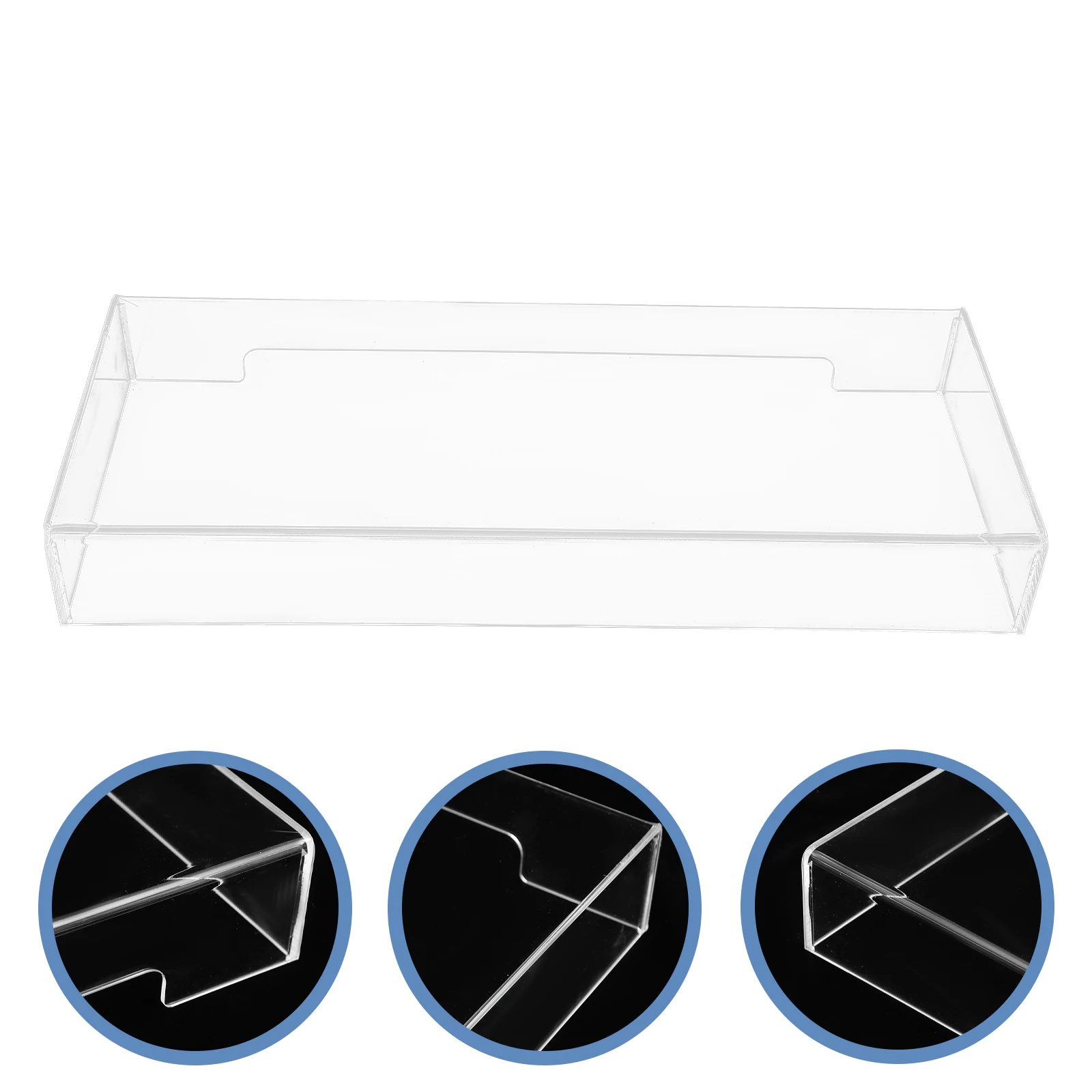 غطاء حماية للوحة المفاتيح الشفافة من الأكريليك، حافظة عملية مقاومة للماء، ملحقات لوحة مفاتيح الكمبيوتر المقاومة للانسكاب #5