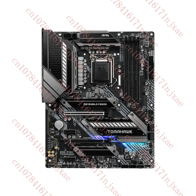 

FOR MSI MAG Z490 TOMAHAWK Z490 Motherboard Support i7 10700F 10700K DDR4 64GB.