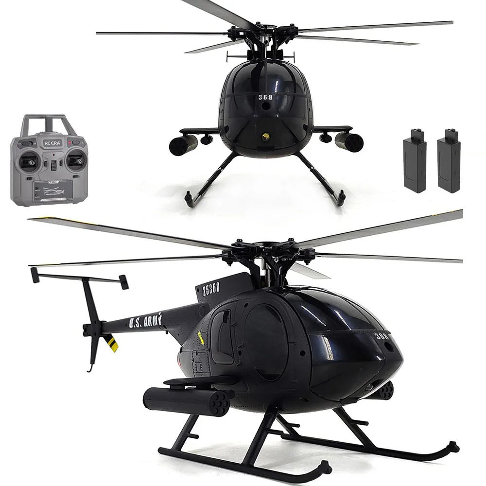 MD500 C189 Вертолет с дистанционным управлением, добавление оптического позиционирования потока, 6-осевой гироскоп, двойные бесщеточные двигатели, RC Heli для взрослых