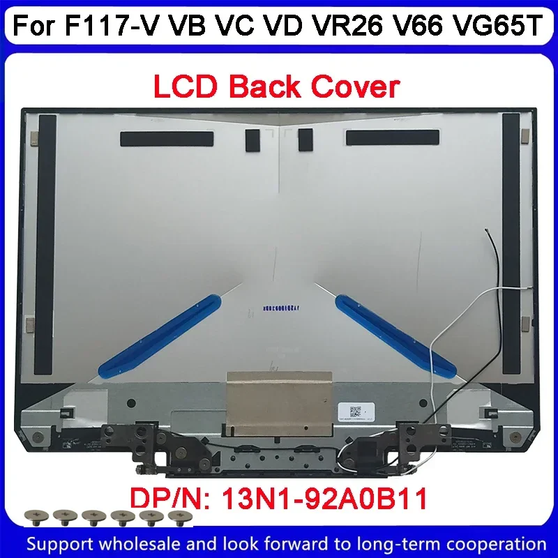 Tampa traseira do LCD superior para MACHENIKE, F117-V, VB, VC, VD, VR26, V66, VG65T, 13N1-92A0B11, novo