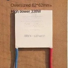 

Термоэлектрический охладитель TEC1-12712 12740 12730 62x62 мм, высокая мощность, 12 В, разница в температуре, полупроводниковый холодильный лист