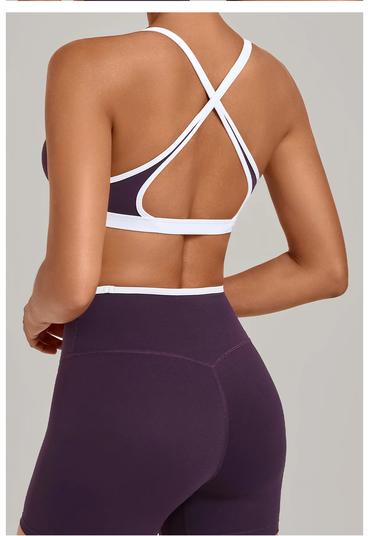 Summer Sexy Scrunch Sports Bra Gym Top Women Running Back Cross Top Sportswear Workout Underwear Fitness Workout Yoga Clothing