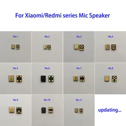 10 Stück innerer Mikrofon lautsprecher für Xiaomi 14 13 12 11 10 9 max poco x3 redmi note 8 7 7a 9s k50 k40 k60 k30 pro Mikrofons ender