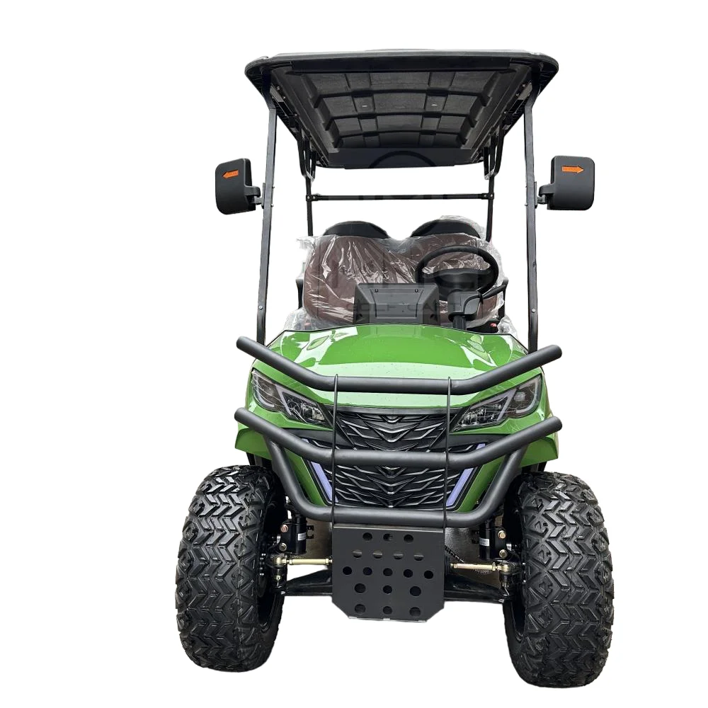 

New Popular Street Legal Golf Carts Club Car Solar Panels Lifted Golf Buggy Lithium Battery 4 Seater Electric Golf Cart