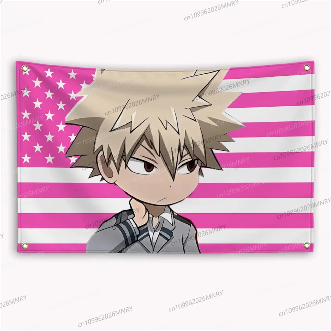 

Гобелен с американским флагом My H-Hero Academias Bakugou Katsuki, забавные флаги для комнаты, гобелен для улицы, декор для гаража