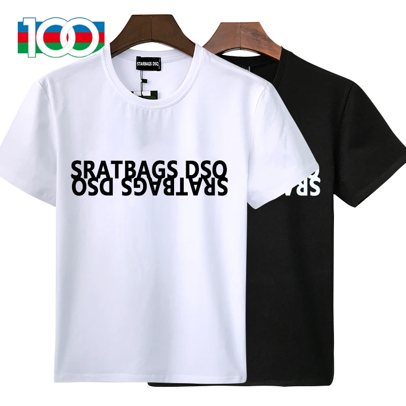 2022new starbags  short sleeve t-shirt men's summer trend versatile bottoming shirt men's ins student loose top oversized cot