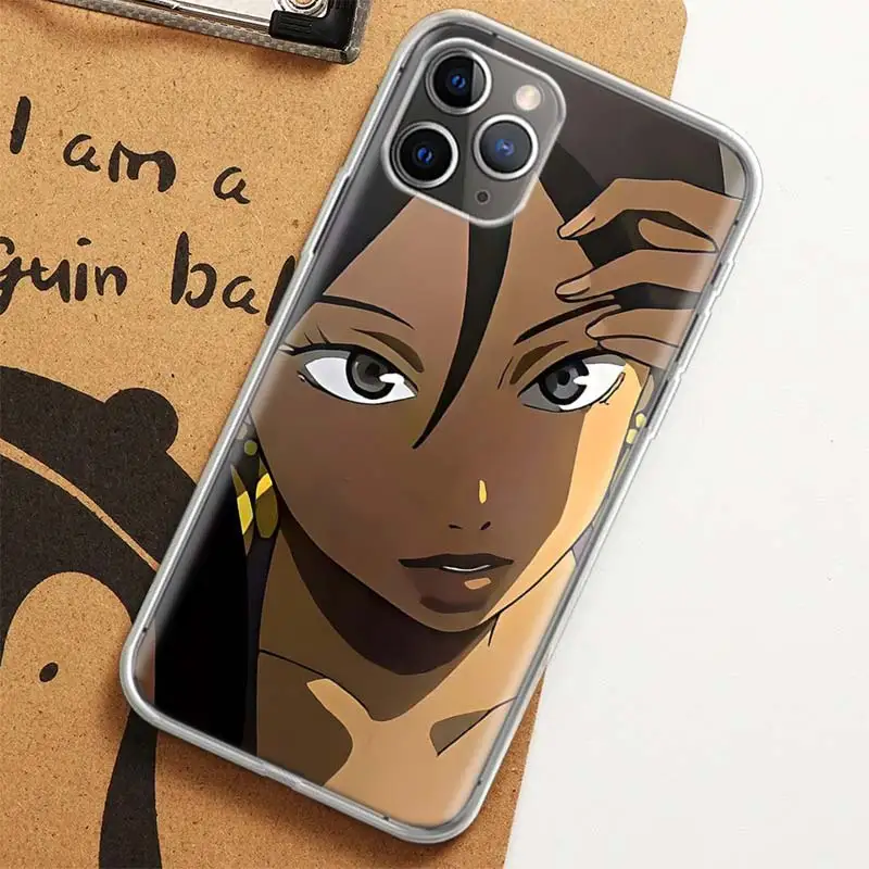 Michiko To Hatchin Michiko Malandro Case for iPhone 12 13 Mini 14 Plus 15 16 Pro Max 11 X XS Max Clear TPU Protective P