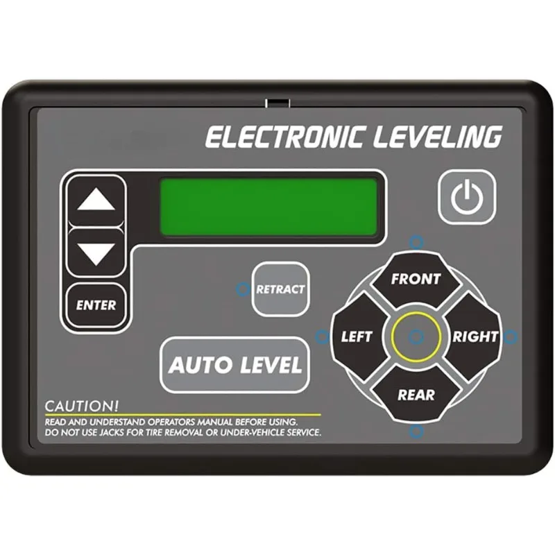 5th Wheel and Travel Trailer Leveling System Replacement Touchpad with Auto-Leveling Button - 421484