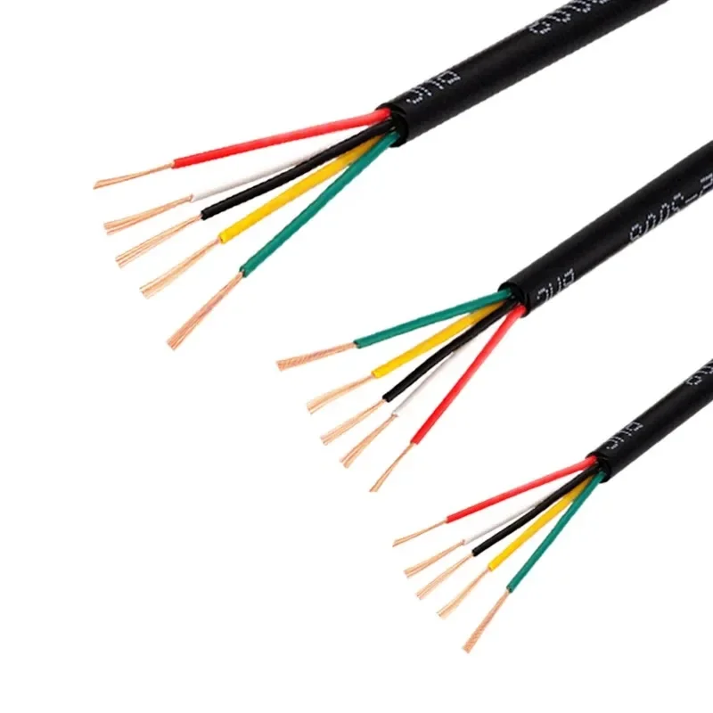 【From China】Electric Wire Power Cables Strand CopperWiring PVC Electric 220V Cable Red 600V Insulated Wire Dong Nan 0.7mm