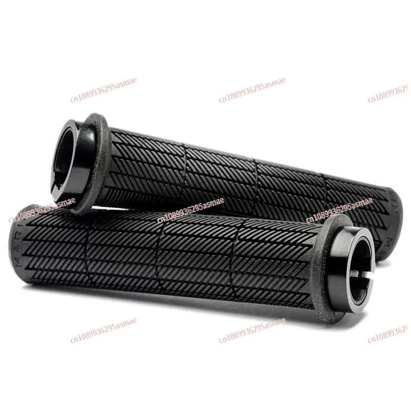 Mountain Bike Handlebar Grips Rubber Lock-on Anti-slip Comfortable Grips for City Road Bike
