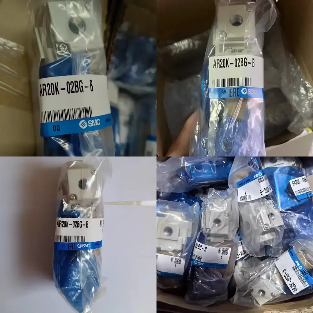 

SMC Original AR20K-02BG-B/AR20K-02H-B Pneumatic Parts Modular Type Regulator with Backflow Function Option