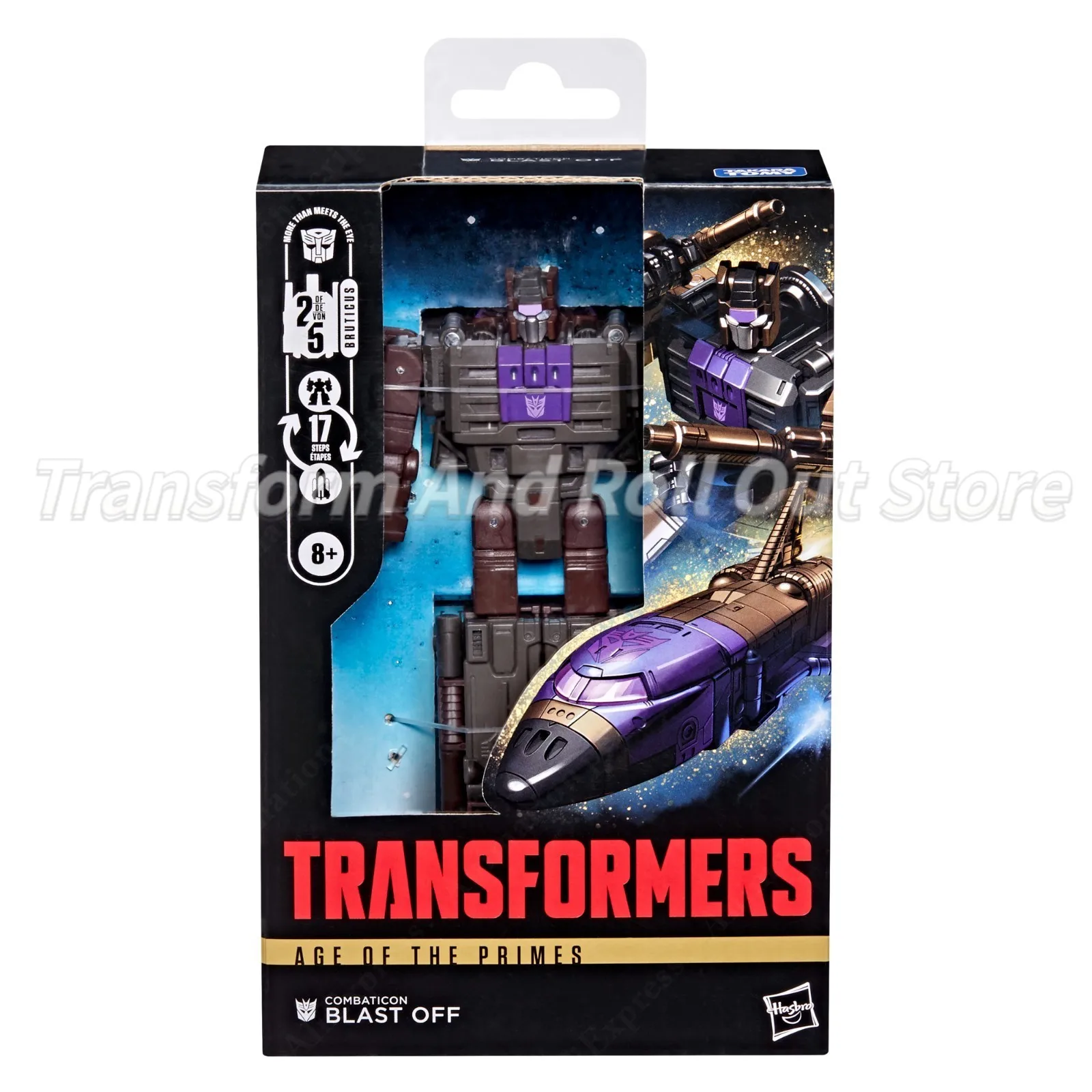 متوفر في المخزون من Transformers Age of the Primes Deluxe Combaticon Blast Off Action نموذج لجسم لعبة مجموعة هواية هدية