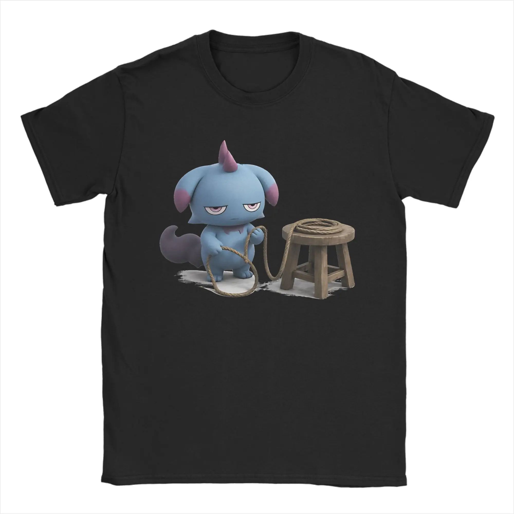Depressos Inspired  T-Shirts for Men Women Gaming Casual 100% Cotton Tees Round Collar Short Sleeve T Shirt Gift Idea Clothes