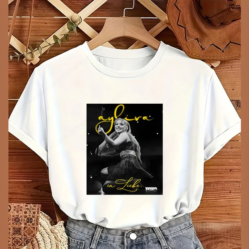 Playera Die Ayliva Tour 2025 camiseta para fanáticos I Love Aylivas nueva moda Vintage Popular gran oferta camisetas gráficas Camiseta Top