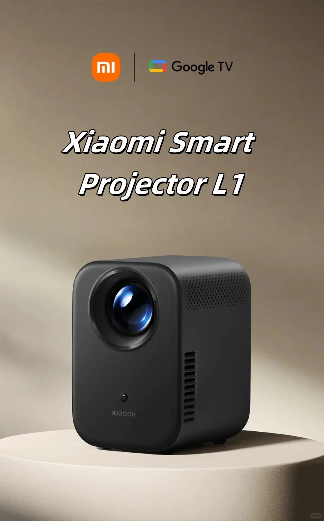 Xiaomi Smart Projector L1 1080P 200 ISO Lumens Auto Focus Keystone