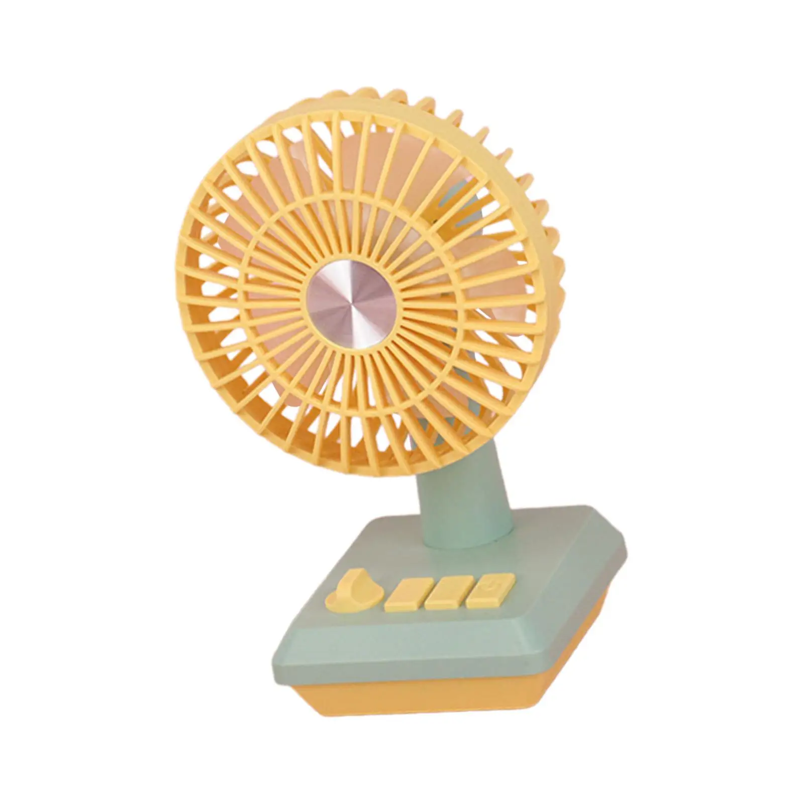 Handheld Fan with 2 Speeds Wind Cordless USB Rechargeable Hand Fan Portable Small Fan for Camping Outdoor Sports Traveling Work