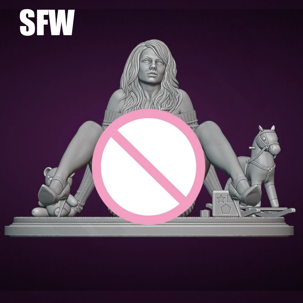 1/24 ثلاثية الأبعاد طباعة أطقم منمذجة مثير الممثلة الراتنج نموذج لجسم عدة المفكك لتقوم بها بنفسك مصغرة تخفيض تمثال غير مصبوغ عدة اللعب