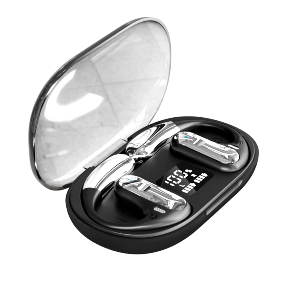 

Наушники для синхронного перевода на 144 языка с ИИ, беспроводные Bluetooth 5.3, спортивные наушники с креплением на ухо