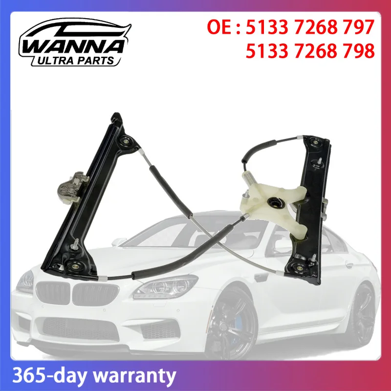

OE Quality 51337268797 51337268798 Front Left Right Window Regulator for BMW 6 Series F06 Gran Coupe 640d 640i 650 M6 650i 650iX