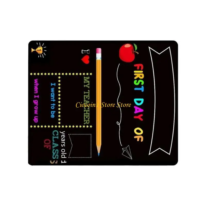 

A3PC First & Last Day of School Sign Reversible Double-Sided Back to School Board