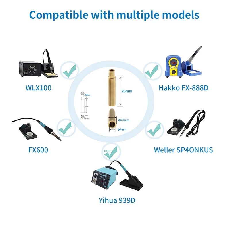 3D Printer Soldering Iron Tips Soldering Welding Iron Kit Replaceable Soldering Welding Iron For Voron 2.4/MK4