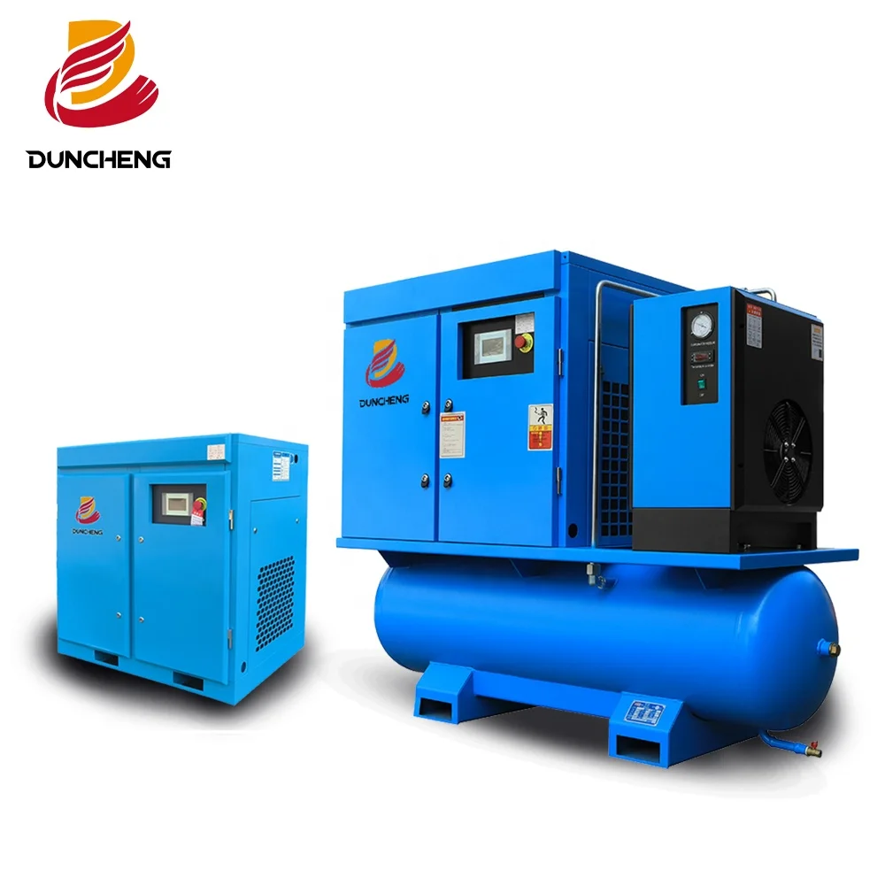 

Verified Seller All in One Industrial Silent Compressors Integrated Rotary Screw Compressor 16bar 300l with air tank air Dryer