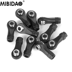 MIBIDAO 10Pcs Plastic M2.5 Linkage Rod End Ball Head Joint Holder For 1/18 TRX-4M Bronco Defender RC Crawler Car Parts