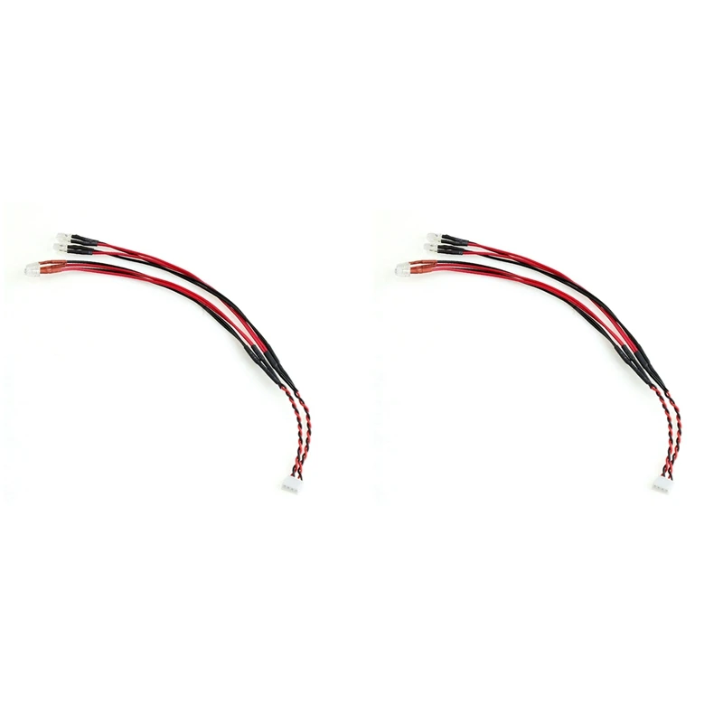 

Hot Sale 2X RC Car LED Light Headlights And Taillights For Kyosho Mini-Z AWD MA020 MR03 FWD RWD 1/28 RC Car Upgrade Parts