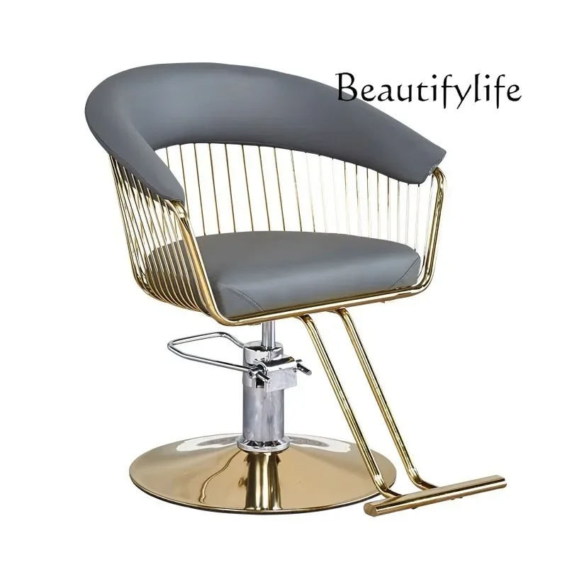 

Barber shop special multi-functional reclining lift rotating chair hair chair