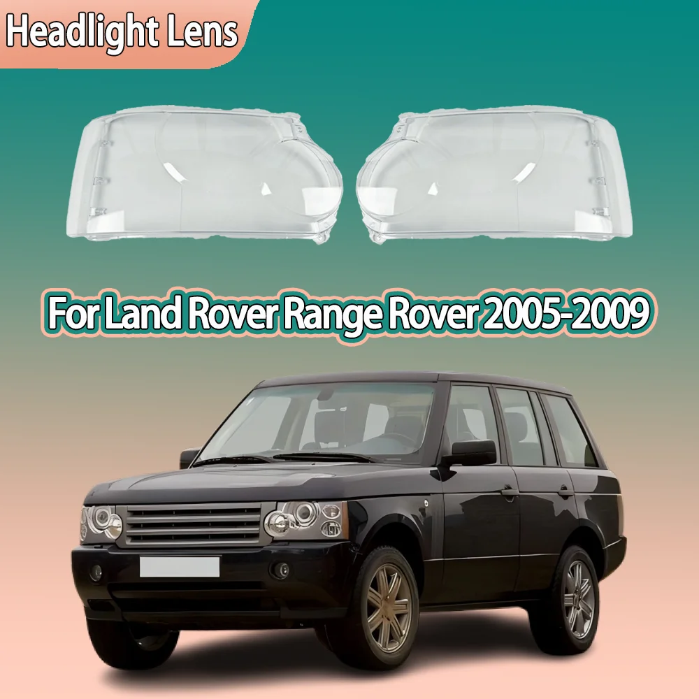 

For Land Rover Range Rover 2005 2006 2007 2008 2009 Lampshade Headlight Shell Headlamp Lamp Cover Transparent Shade Lens
