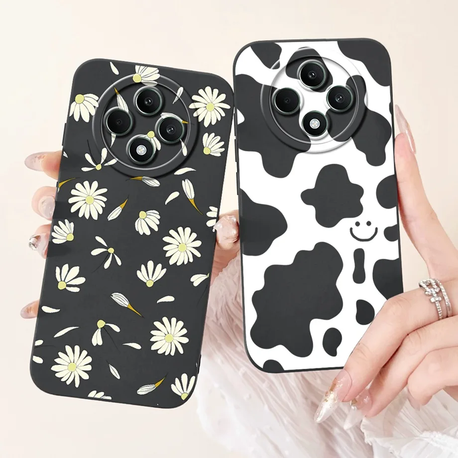 For OPPO Reno12 F 4G 5G Case Reno12 FS Cover Soft Silicone Bumper Camera Protective Back Phone Capa Reno 12F 12FS Fashion Funda