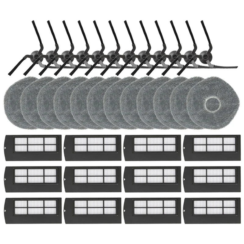 

Для Eufy X9 Pro пылесос боковая щетка Hepa фильтр швабра тряпка аксессуары запасные части