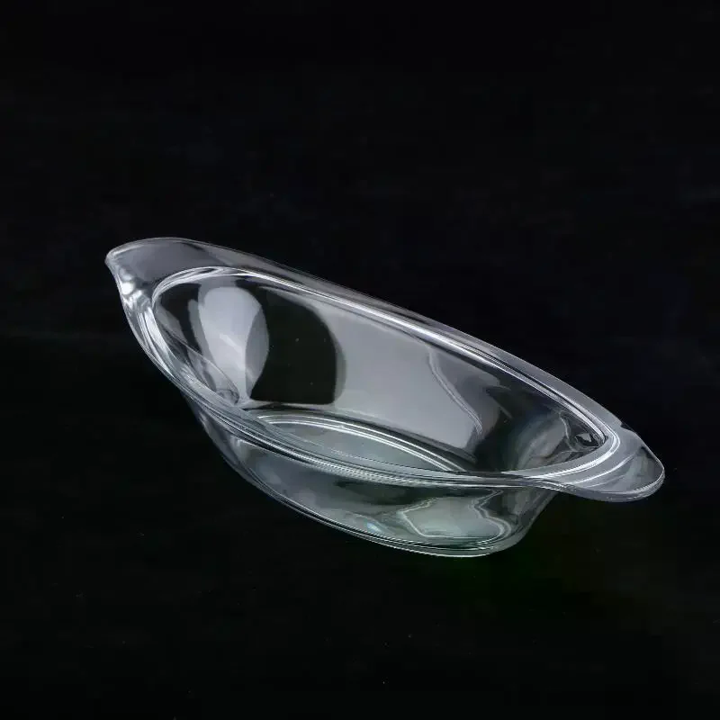Banana Split Bowls Acrylic Serving Plates Food Storage Container Serving Dish view 5