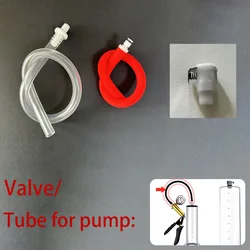 Tube for New Penis Pump Acrylic Cup Accessories,Connecting pipe, valve,Tracheal,Silicone Sex Toy Tools Enlarger Enlargement kits