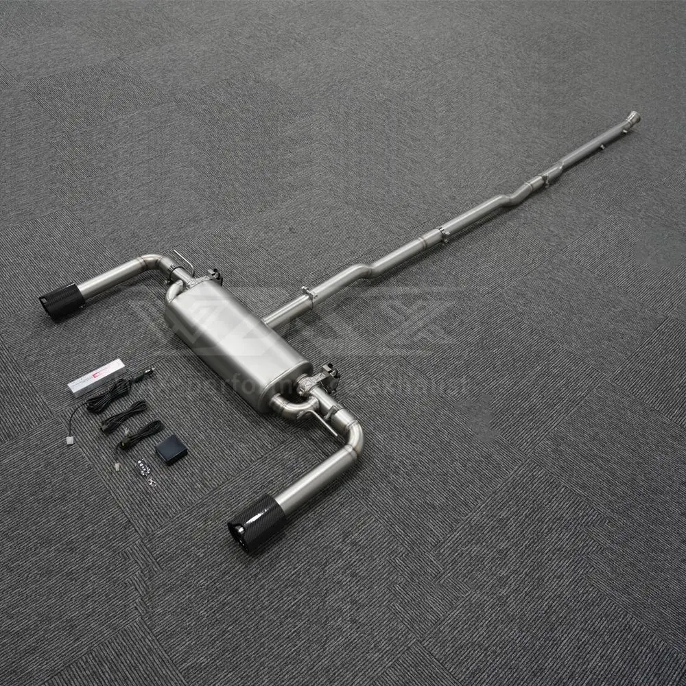 Stainless Steel Valvetronic Catback Exhaust Dual Side Single Outlet For BMW 2 Series F44 4 Door 220i 225i B48 2.0T 2020-2025