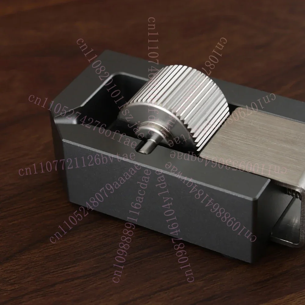 Vulcan Leather Edge Dye Oil Box Leather Craft Tool 10ML Oil Storage with Recycle Groove Gear Type Roller Adjustable Thickness