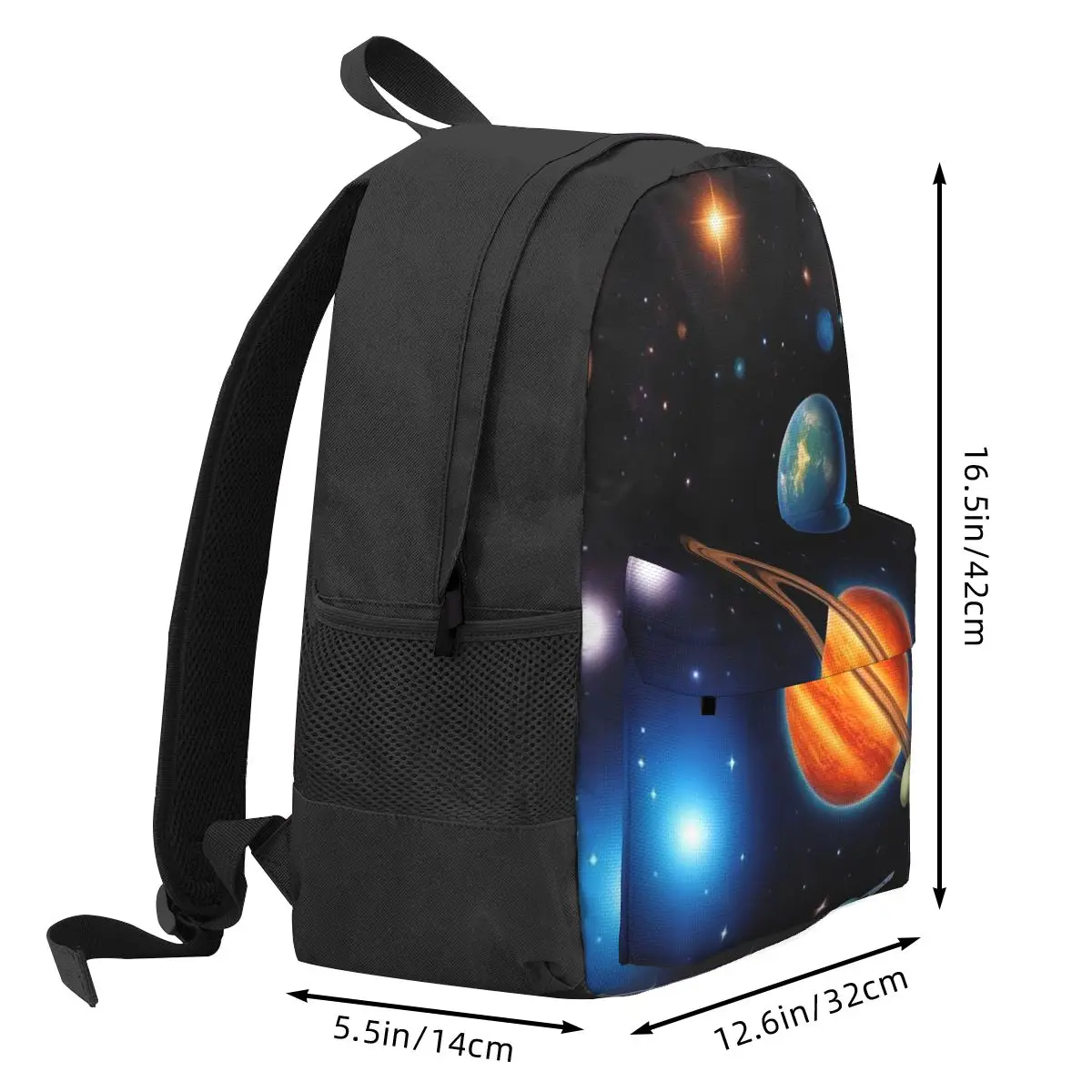 Solar System Space Planets Universe Backpack Hot Sale Daypack Large Capacity Boys Girls BookBag School Bag