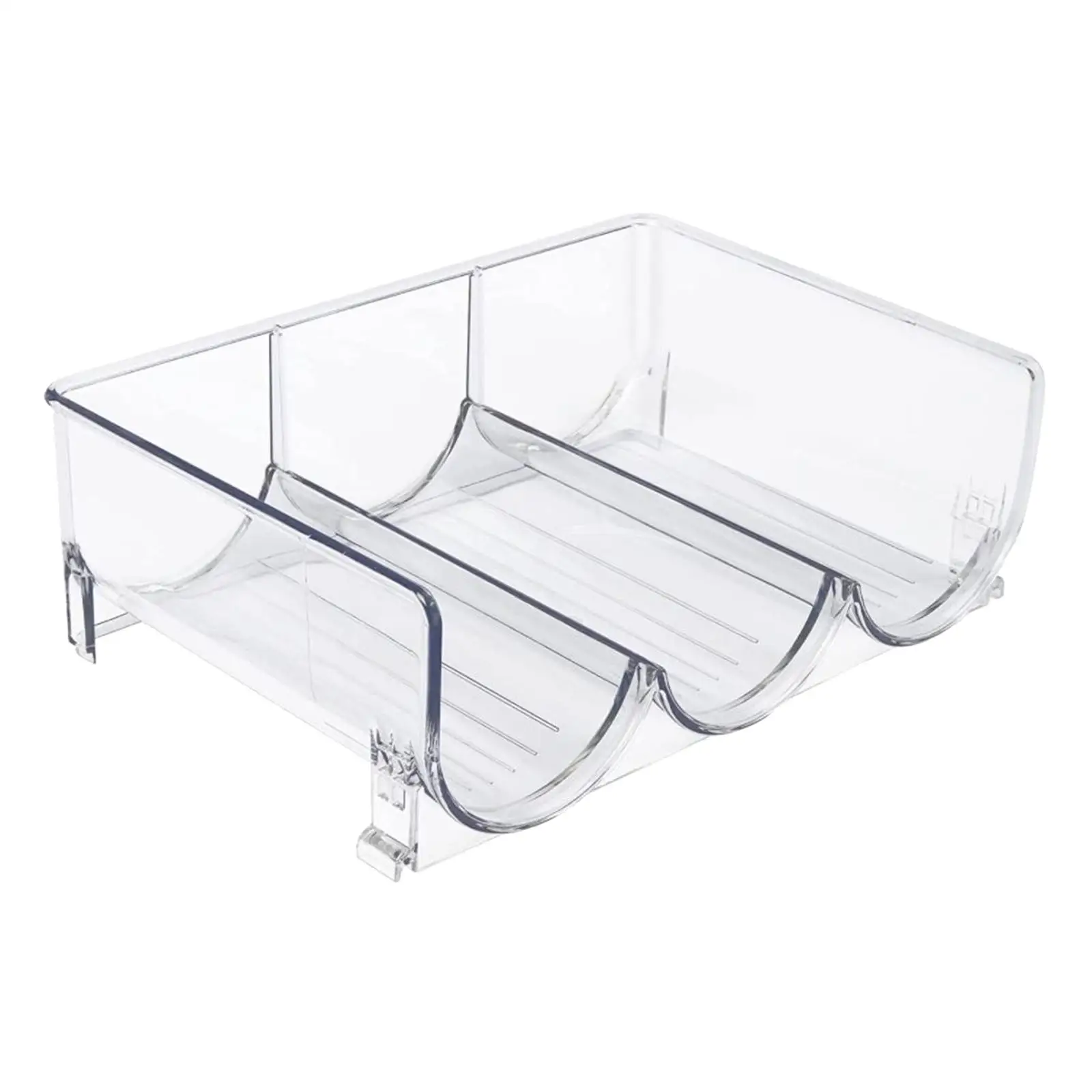 

Freestanding Rack Bottle Holder Organizer Pet Plastic for Fridge Pantry