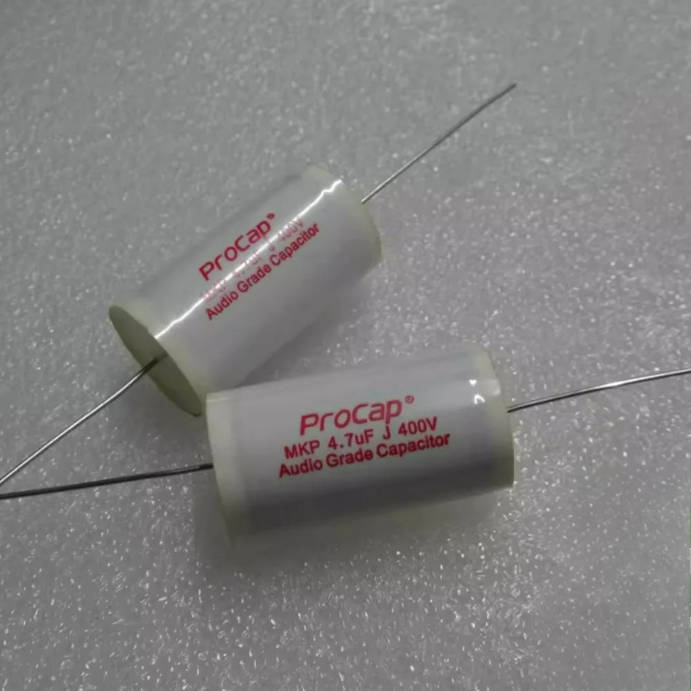 

ProCap 4.7uf/400v 4u7 475 Brand New Axial Audio Grede Capacitor Non-polarized Crossover Capacitor