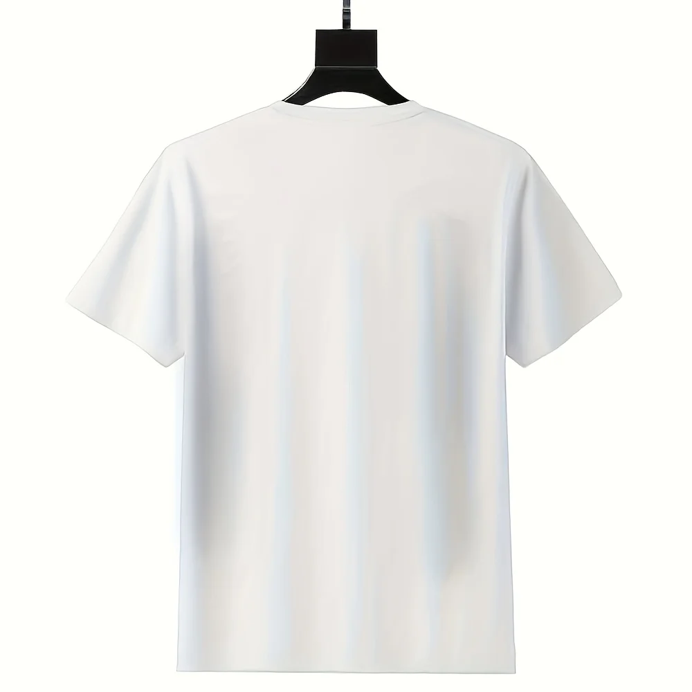 Casual White t Shirt Pink and Green Is the Dress Code Graphic Tee for Women Summer Streetwear Fashion Top view 2