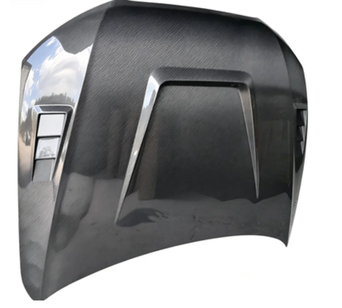 LY Style Carbon Fiber Front Hood Cover 2013-2016 B8.5 A4 S4 RS4 Sedan Exterior Replacement PartsCar Parts And Car Kits - view 4
