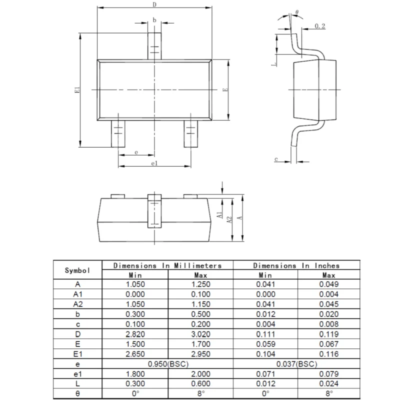 20PCS/LOT New 2N7002 2N7002K 2N7002KW Marking 72K K72 SOT-23/323 60V 340mA N-Channel Enhancement Mode Power MOSFET